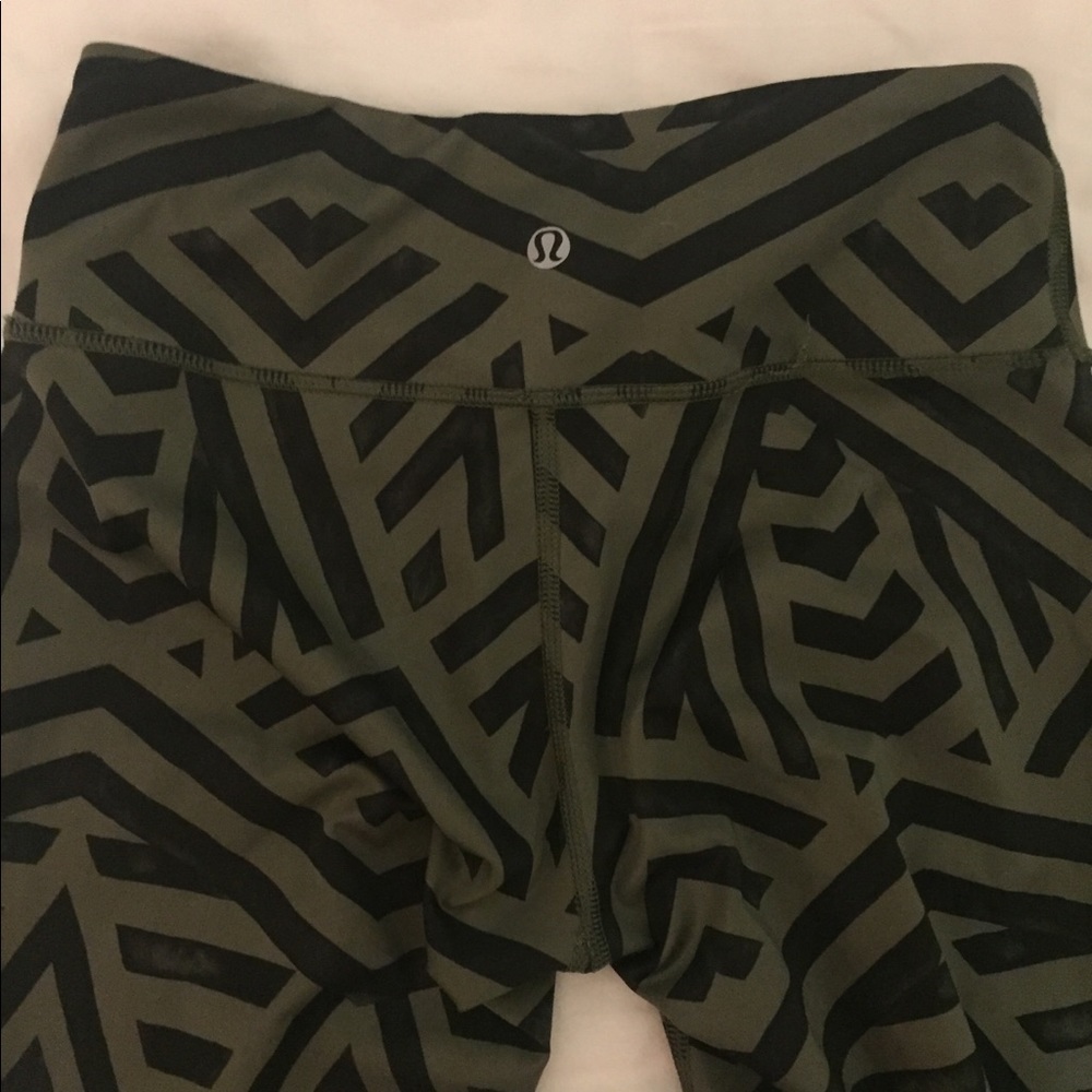Chevron lululemon full leggings